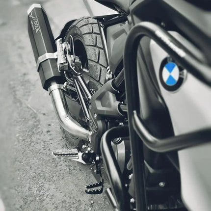 Barrel Rogue Exhaust for BMW G 310 R / G 310 GS with Subheader Pipe (V2)