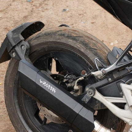 Barrel Rogue Exhaust for Yamaha MT-15 (V1 & V2) with Bend Pipe (Black) | Rogue V1 & 2.0