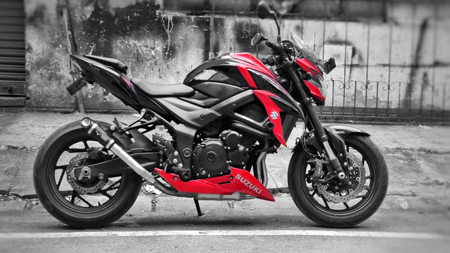 Barrel Outlaw Exhaust for Suzuki GSX-S750 with Link Pipe - image 2