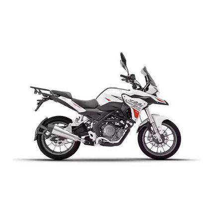 Benelli TRK 251 with Barrel Rogue V2 performance exhaust