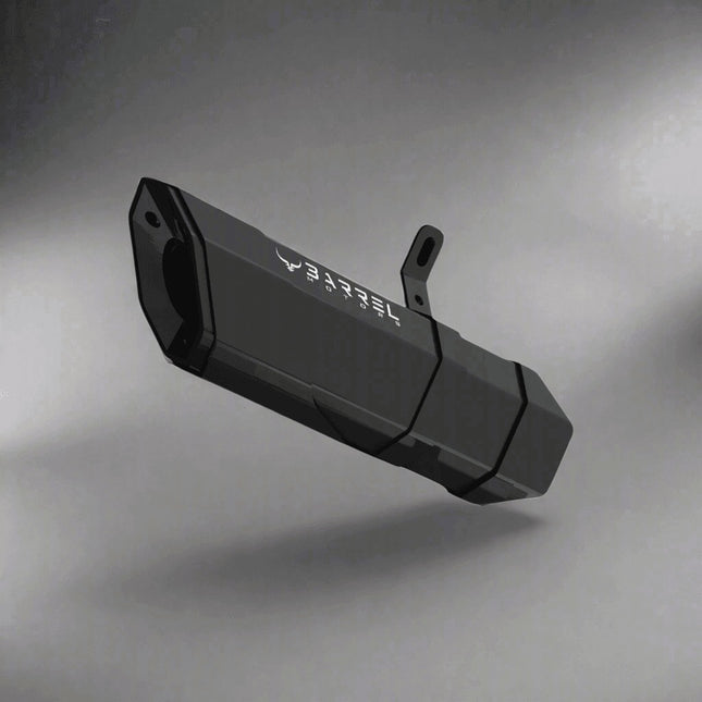 Benelli TRK 251 with Barrel Rogue V2 performance exhaust