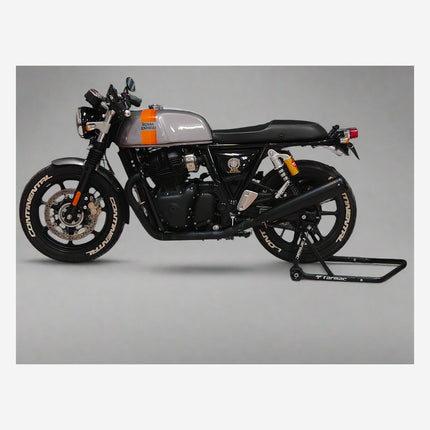 Royal Enfield Interceptor 650 and Continental GT 650 with Barrel Bass Master performance exhaust