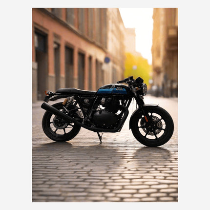 Royal Enfield Interceptor 650 and Continental GT 650 with Barrel Bass Master performance exhaust