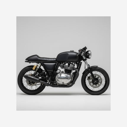 Royal Enfield Interceptor 650 and GT 650 with Barrel Atom performance exhaust