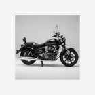 Royal Enfield Super Meteor 650 with Barrel Bass Master performance exhaust