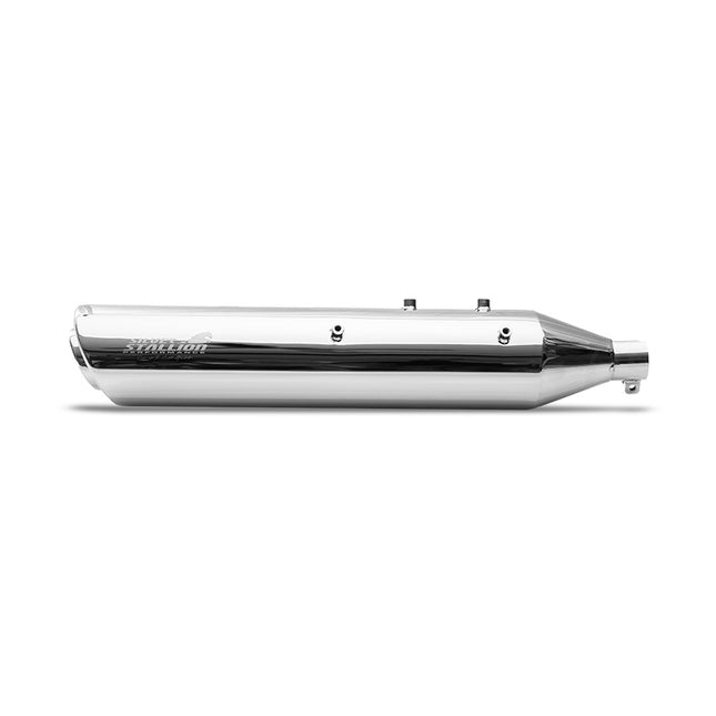 Silver Stallion CRUISER Slip-On Exhaust for Royal Enfield Classic 650 / Super Meteor 650 / Shotgun 650
