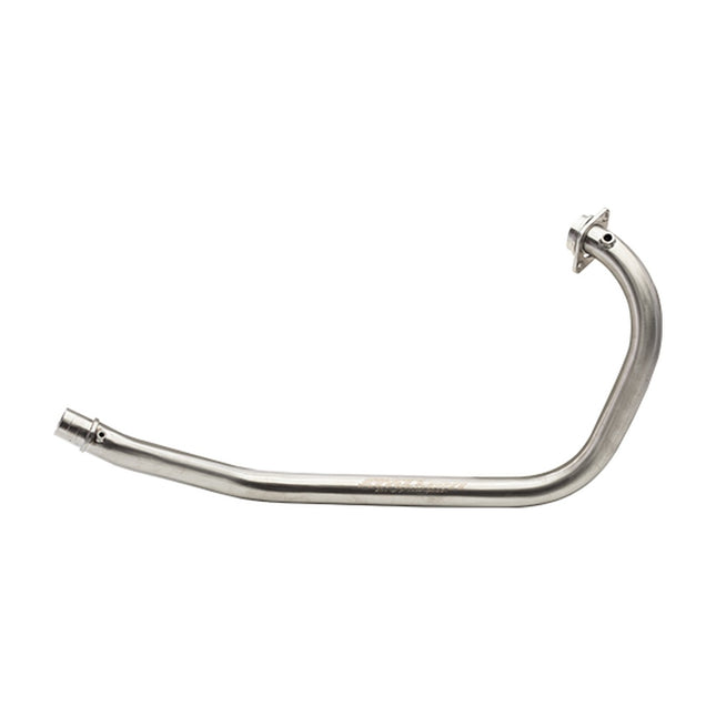 Silver Stallion Big Bore Free Flow Bend Pipe (Dual O2 Sensor Compatible) for Triumph Speed 400 / Scrambler 400 X / Scrambler 400 XC and more