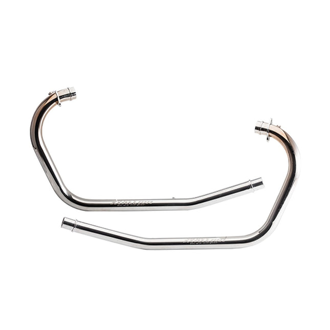 Silver Stallion Big Bore Free Flow Bend Pipe (Dual O2 Sensor Compatible) for Royal Enfield Interceptor 650 / Continental GT 650