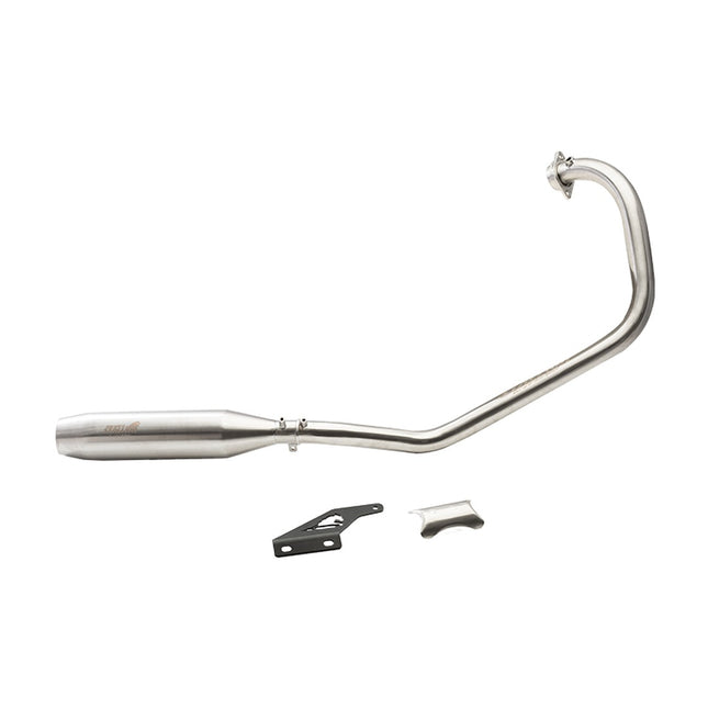 Silver Stallion BLAZE Full System Exhaust (Dual O2 Sensor Compatible) for Triumph Speed 400 / Scrambler 400 X / Scrambler 400 XC and more