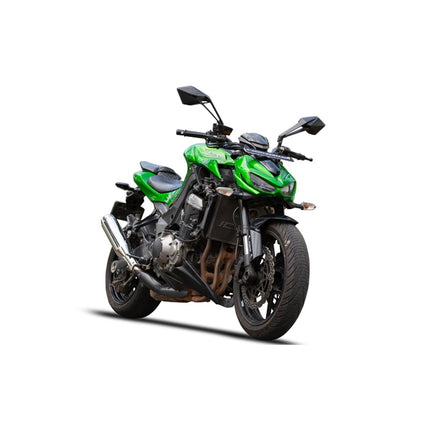 Silver Stallion Full System Exhaust (Dual O2 Sensor Compatible) for Kawasaki Z900 / Z1000