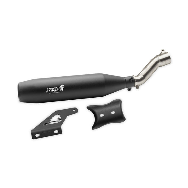 Silver Stallion BLAZE Slip-On Exhaust for Triumph Speed 400 / Scrambler 400 X / Scrambler 400 XC / Thruxton 400 / Speed T4