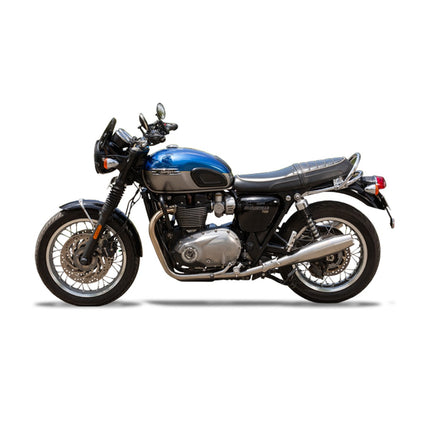 Silver Stallion BONNE Slip-On Exhaust for Triumph Bonneville T100 / Bonneville T120
