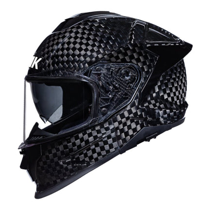SMK Titan Carbon Full Face Helmet - front view