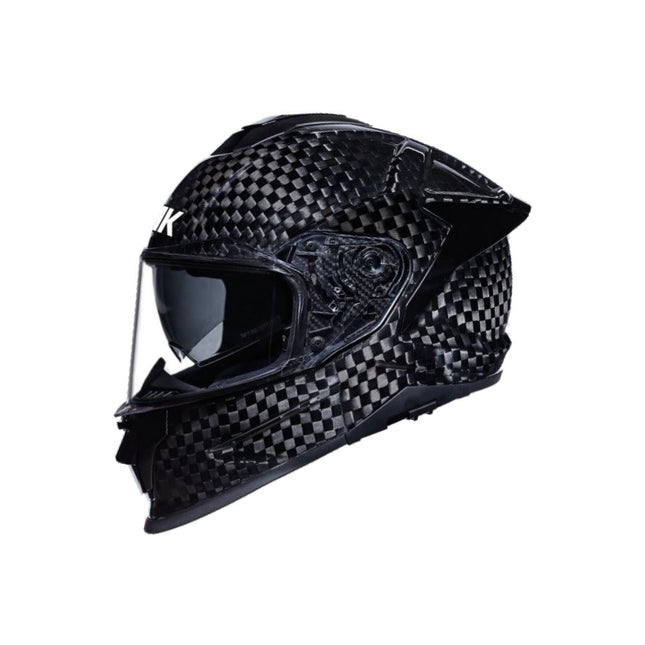 SMK Titan Carbon Full Face Helmet - GLCA200 - Gloss Carbon
