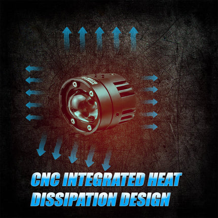 Moto Genius VK G10 CNC heat dissipation design