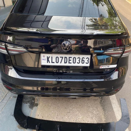 Volkswagen Virtus Rear Diffuser fitted