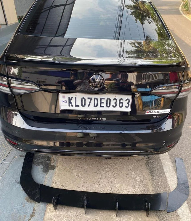 Volkswagen Virtus Rear Diffuser fitted