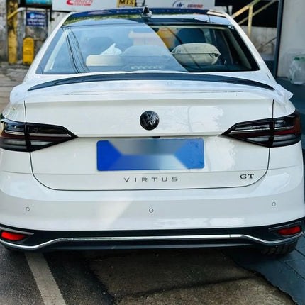 Carbon Rear Lip Spoiler detail