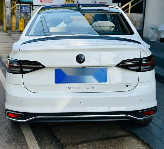 Carbon Rear Lip Spoiler detail