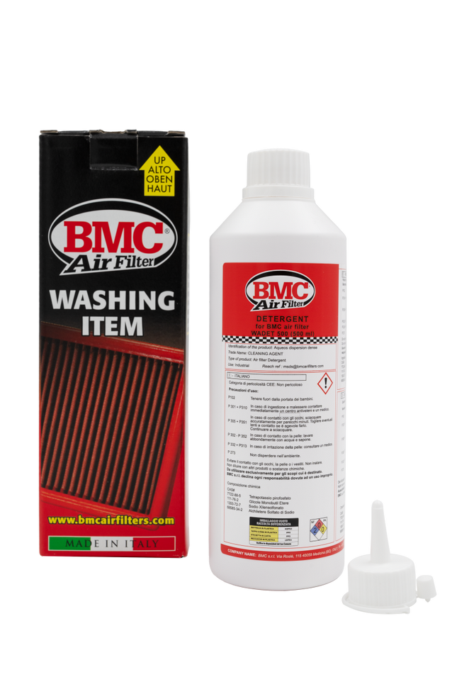 BMC Filter Detergent 500ml (WADET500) – Air Filter Cleaning Solution