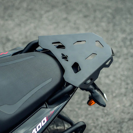 Legundary Bajaj Pulsar NS400Z Gopher Carrier – Mild Steel, Black Powder Coated.