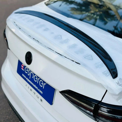 VW Virtus Skoda Slavia Carbon Rear Lip Spoiler