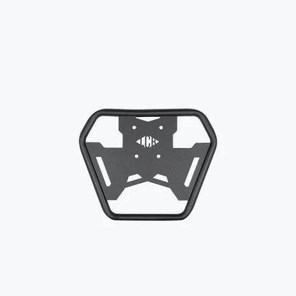 LCB Carrier Plate for Hero XPulse BS4/BS6 – black mild steel heavy-duty rear luggage mounting plate for touring use.