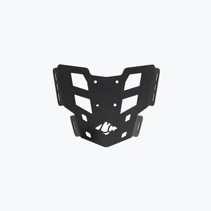 LCB Small Carrier Plate for Hero XPulse – black mild steel compact rear luggage mounting rack.