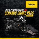 Vesrah SD-947 front ceramic brake pads for Yamaha R15 V3 V4 MT-15 FZ25 FZ16