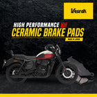 Vesrah SD-360 front ceramic brake pads for Yezdi Roadster and Yezdi Adventure