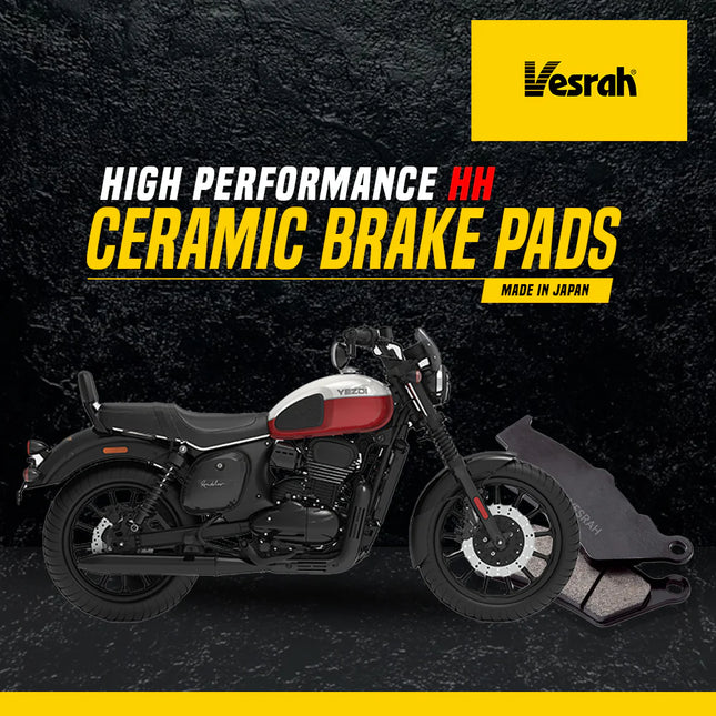Vesrah SD-360 front ceramic brake pads for Yezdi Roadster and Yezdi Adventure